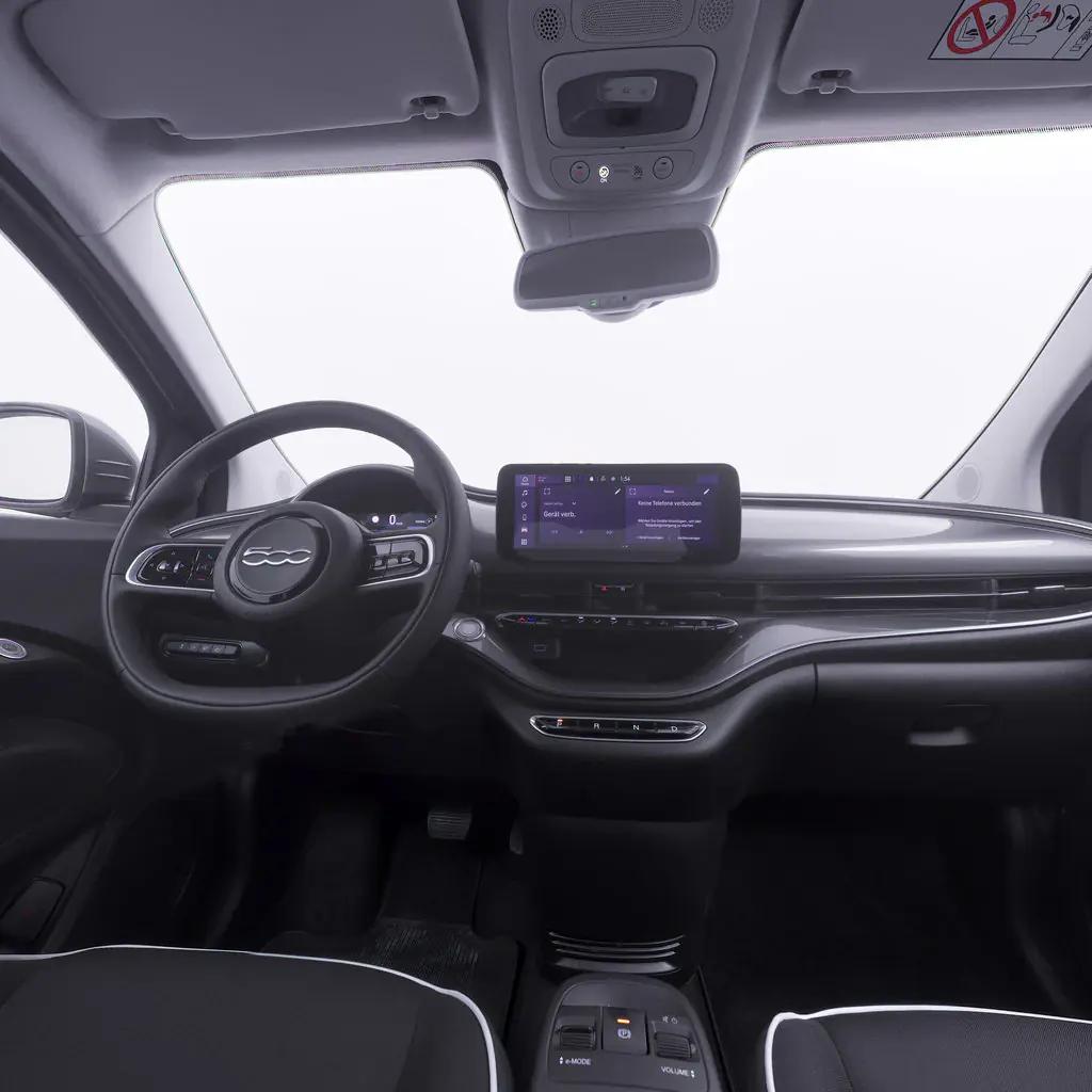 Fiat 500e Paris vue 5 Fiat 500e en leasing sans apport à Paris — vue 5